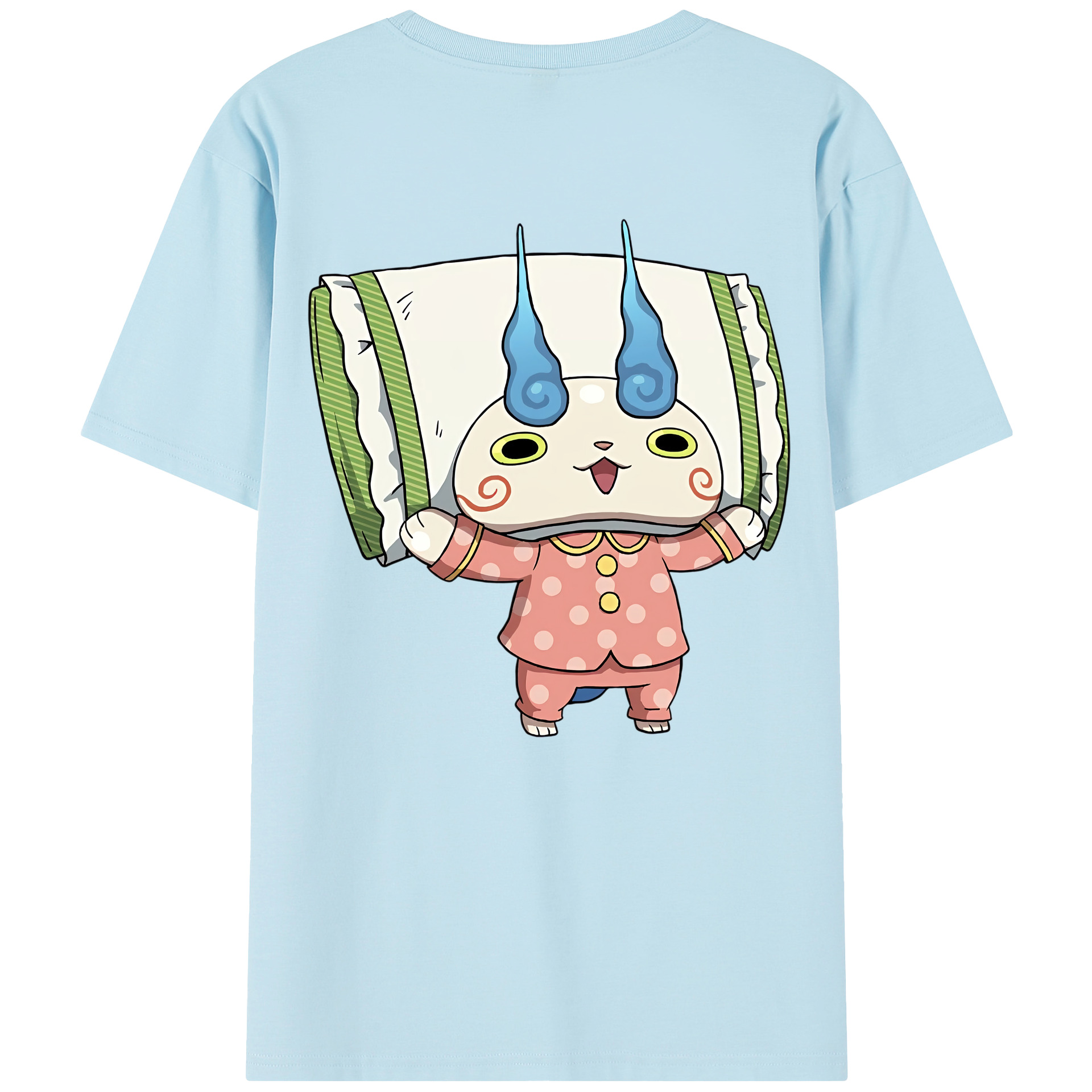 （画像用） 妖怪ウォッチ Yo-kai Watch 綿100％半袖Tシャツ（背面プリント）